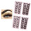 Black Friday 10-pair False Eyelashes - Set natural look volume lash - Black_TK04/Black_Surprise Gift 1