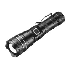 Black Friday Ultra-powerful extremely bright flashlight Powerful flashlight with waterproof Type-C cable 5 modes compatible camping, hunting and emer