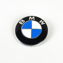 Emblém BMW, kapota, logo kompatibilné s modrou a modrou a modrou a bielou/46MM volantom_Prekvapivý darček