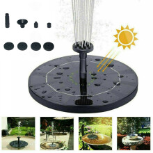 Solarbrunnen mit Wasserfall, 13 cm – Überraschungsgeschenk