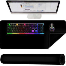 Black Friday Mouse Pad - Desk Pad - 90x45cm - XXL_black/Black_Surprise Gift