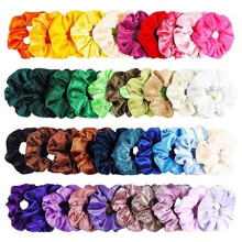Black Friday 36pcs Velvet hair Scrunchies, hair ties, hair bands, Hair bands_multicolor/multicolor_Surprise Gift