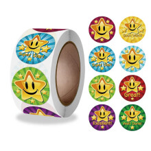Black Friday 500pcs stickers stickers - Star motif - Cartoon_multicolor/multicolor_Surprise Gift