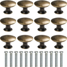 12 furniture knobs, old-fashioned drawer handles_Surprise Gift