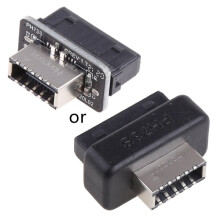 Black Friday USB 3.0 Internal Header to USB 3.1/3.2 Type C Front Type E Adapter 20pin to 19pin Converter compatible PC Motherboard Connector_Surprise