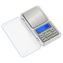 2-Pack - Digital Scale - Pocket Scale / Kitchen Scale - Scale - 0.01-200g_Silver/silver_Surprise Gift