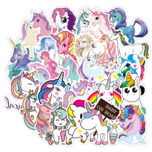 Black Friday 94 stickers stickers - Animal motifs - Cartoon - Unicorn_multicolor/multicolor_Surprise Gift