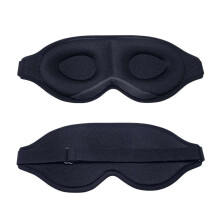 Innovatief slaapmasker voor Black Friday, lichtblokkerend oogmasker geschikt voor slapen, dutjes, meditatie en reizen_zwart/Zwart_Verrassingscadeau