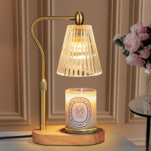 Lampada riscaldante per candele, Scaldacandele con timer, dimmer e altezza regolabile, Scaldacera elettrico, Decorazione per la casa vintage, Regalo