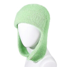 2025 Long Cotton Hat Scarf Integrated Windproof Warm High Quality Thickened Knitted Hat Black Women Winter Outdoor Fashion-lingling}_Surprise Gift