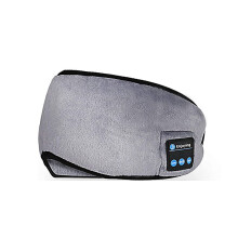 Draadloze stereo oogmaskerkoptelefoon slaapmuziek hoofdband grijs_verrassingscadeau