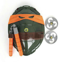 Black Friday Ninja Turtles Superhelden Cosplay Kostuum Verjaardagscadeau, geschikt voor kinderen_oranje_verrassingscadeau