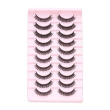 10 Péire Fabhraí Bréagacha Rúiseacha Minc 3D DD Curl_Bronntanas Iontas