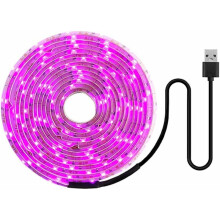Black Friday LED Grow Light 5V, LED Grow Light, Full Spectrum 2835 SMD Grow Light with USB, Indoor Grow Light Strip (2M, Waterproof)_Surprise Gift