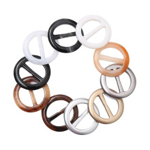 Round Elegant Shirt Clips Shawl Clips Rings Shawl T-shirt Clip Ring Resin Clothing Ring T-shirt Clip Shawl Buckle Clothing Ring Wrap_Surprise Gift