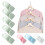 10-pack Clothes Hangers - Connecting Hook - Organizer MultiColor_Surprise Gift 1