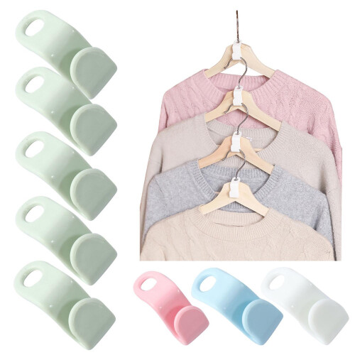 10-pack Clothes Hangers - Connecting Hook - Organizer MultiColor_Surprise Gift