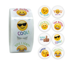 Black Friday 500pcs stickers - Smiley / Emoji motif - Cartoon_multicolor/multicolor_Surprise Gift