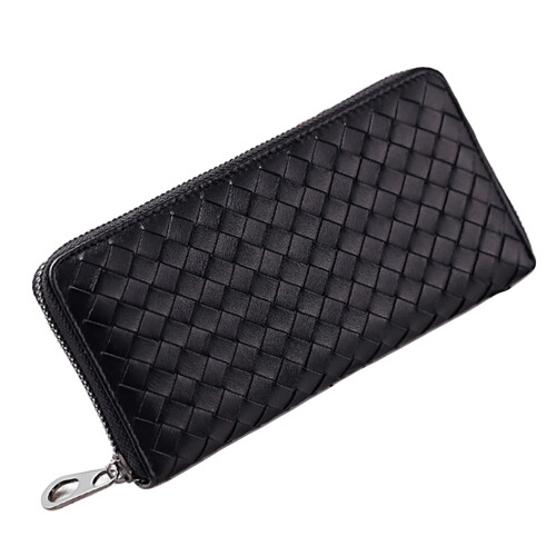 Black Wallet braided Black_Black/Black_Surprise Gift