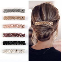 6pcs Hair Clip Rhinestone Hair Clip Decorative Hair Side Clip Hairpins Hair Accessories compatible Women Girls_Surprise Gift