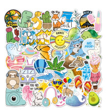 50pcs stickers - Animal motifs - Cartoon - decals_Surprise Gift