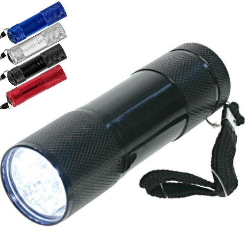 2-Pack - Flashlight / LED lamp - Portable - 9 LED_multicolor_Surprise Gift