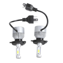 Black Friday 2 x S2 H4 72W 8000LM LED Headlights Car Hi/Lo Light Auto Bulbs 6000K White_Surprise Gift