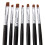 Black Friday 7pcs Acrylic/UV Brushes nails_black/Black_Surprise Gift 1