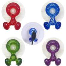 4-pack toothbrush holder with suction cup 4 pcs wall mounted toothbrush_Surprise Gift