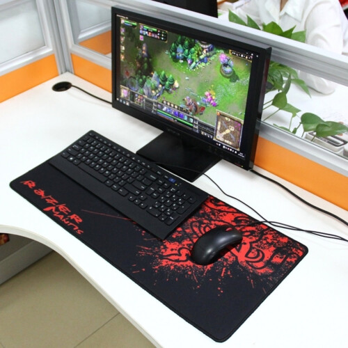Mouse pad - Gaming - Large 30x70cm - Mantis_Black_Surprise Gift
