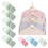 Black Friday 100-pack Clothes Hangers - Connection Hook - Organizer MultiColor_100-Pack/MultiColor_Surprise Gift 1