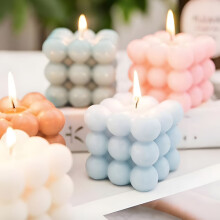 Bricolaje para el Black Friday - Moldes para velas - Vela grande - Molde - Molde para velas White_Candle - Regalo sorpresa grande/blanco