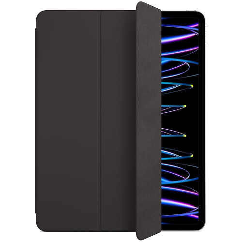 Επίσημη θήκη Smart Folio Flip για Apple iPad Pro 12.9 (3ης, 4ης, 5ης, 6ης γενιάς) - Μαύρο δώρο έκπληξης