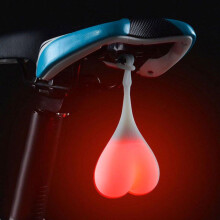 Pung achterlicht / LED-lamp compatibel met fiets - Fietslamp_Rood_Verrassingscadeau