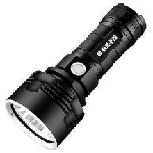 Black Friday P70 Torch, 30000-100000 Lumen High Power LED Ultra Bright Waterproof Flashlight, Most Powerful XLM-P70 50W 3-Mode Flashlight (Single Bat
