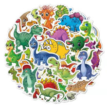 Black Friday 50pcs stickers stickers - Animal motifs - Cartoon - Dinosaur_multicolor/multicolor_Surprise Gift