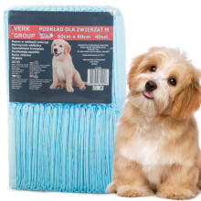 40 Hygiene-Pads / Welpenunterlagen / Welpenmatten – 60 x 60 cm – Überraschungsgeschenk