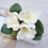 Bouquet de fleurs de magnolia artificielles (1 pièce) 3