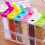 6-Compartment Clear Plastic Spice Rack with Handle 5