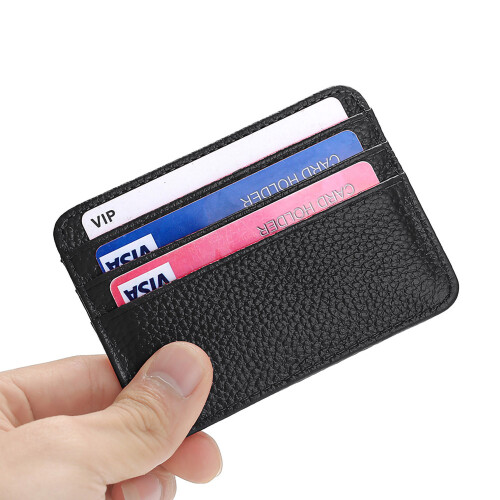 Slim Card Holder - Black_Surprise Gift 1