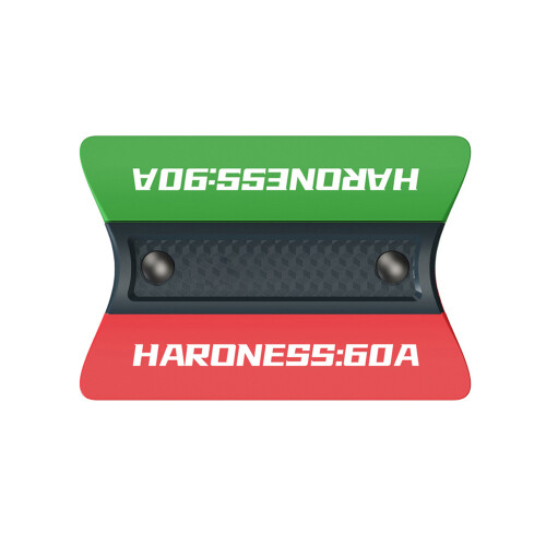 Plastic Squeegee Tool Compact Design Ergonomic Grip-Green