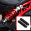 2pcs Motorcycle Front Fork Cover Gaiters Boot Rubber Shock 2