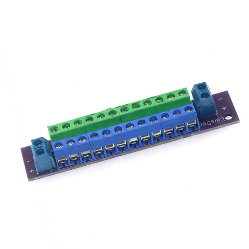 Efficiency Double Layer Power Distribution Board 12Positions