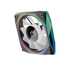 12x12cm High Airflow PC Fan With Low Noise-Black reverse side