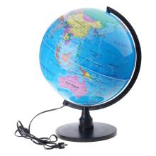 ABS PVC-materialen verlichte wereldbol voor studenten,-32CM