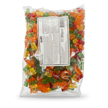 2kg Bebeto Jelly Bears Bulk Bag Fruity Gummy Sweets