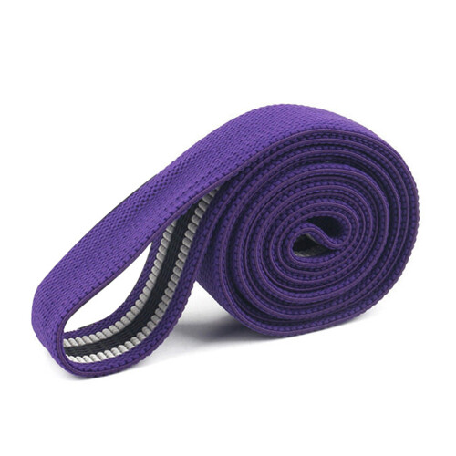 Long Resistance Band Elastic Exercise Band Workout-Purple