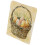 Customizable Easter Rabbit Print Plush Chair Cover-    basket 1
