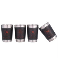 Draagbare draagbare shotbekers Roestvaste stalen-70 ml