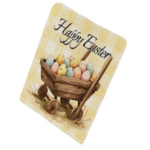 Holiday Inspire Easter Rabbits Print Plush Dining- car